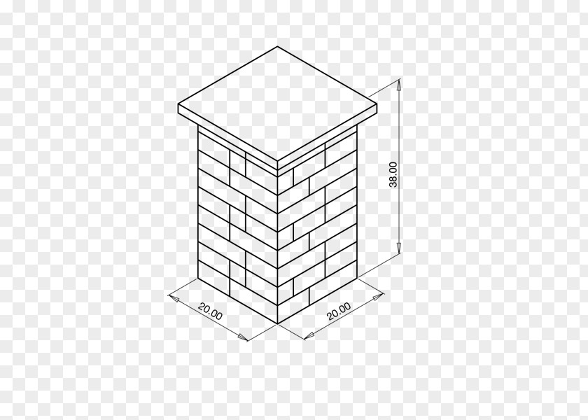 Wall Column Brick Building Drawing Masonry PNG