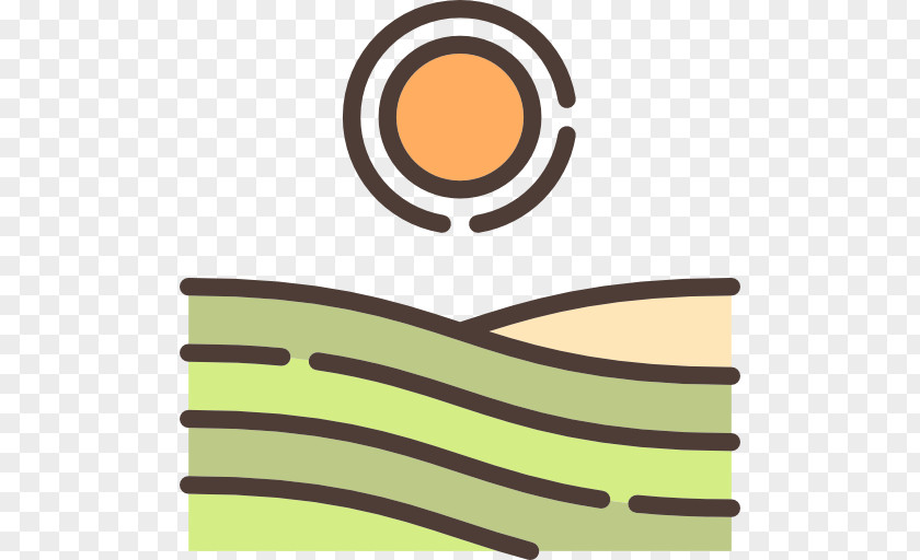 Desert Landscape Plan Icon PNG