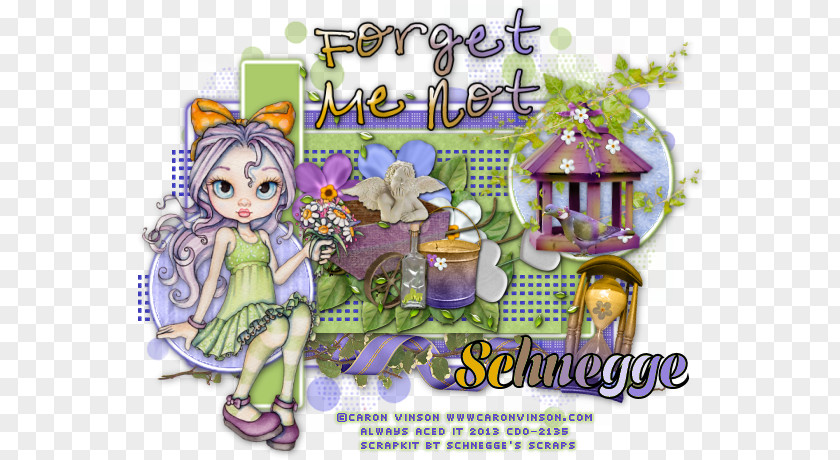 Forget Me Illustration Product Animated Cartoon Character Fiction PNG