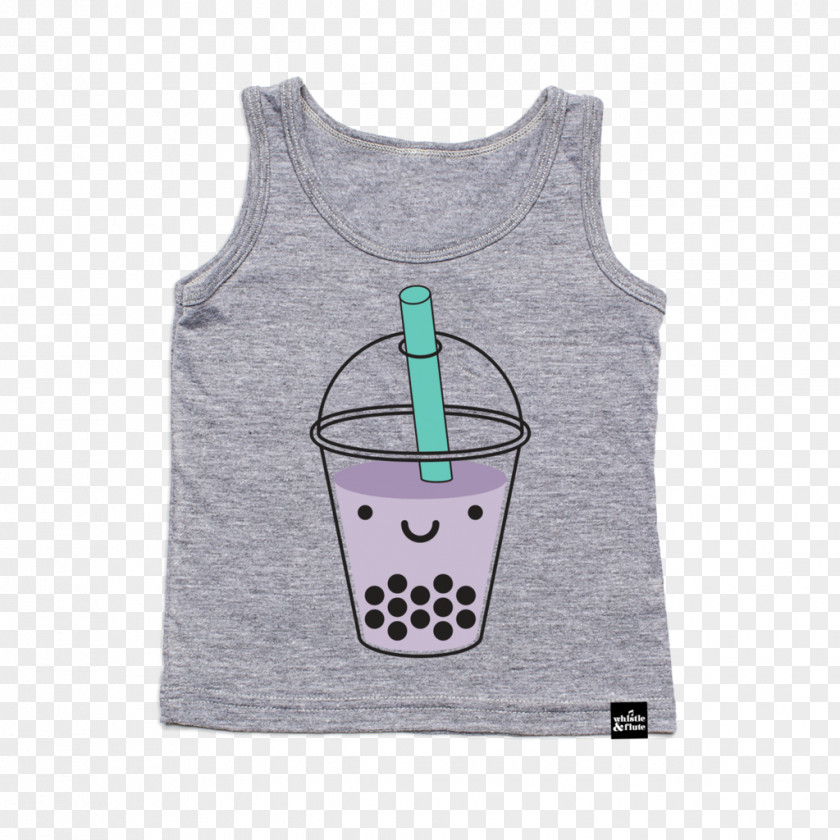 Tank Top T-shirt Bubble Tea Clothing Fashion Sleeve PNG