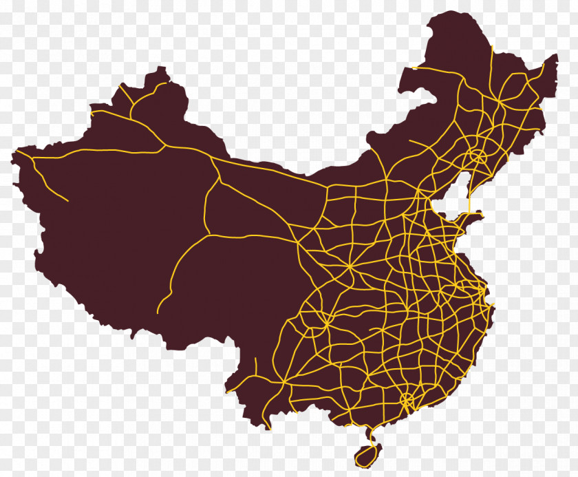 China Flag Of Vector Graphics Map Illustration PNG
