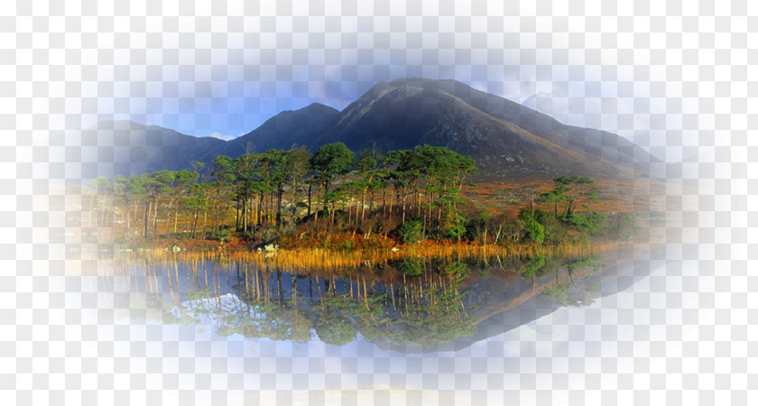 Kylemore Abbey Connemara Cong Galway Tour Company Mount Scenery PNG