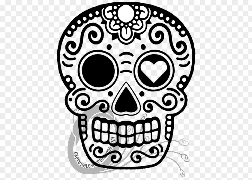 Skull Day Of The Dead La Calavera Catrina Drawing Image PNG
