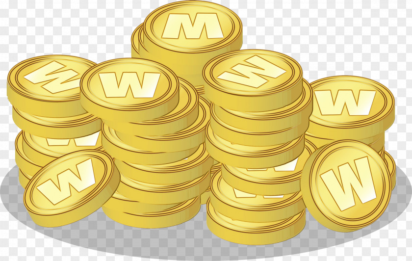 Yellow Currency Games Money Metal PNG