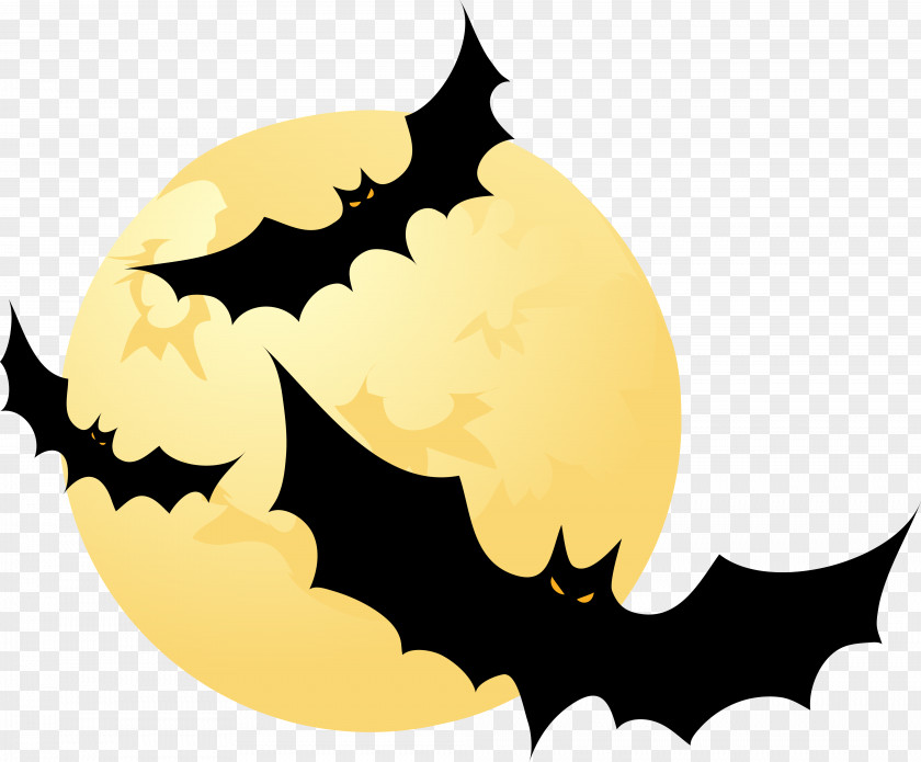 Bat Halloween Clip Art PNG