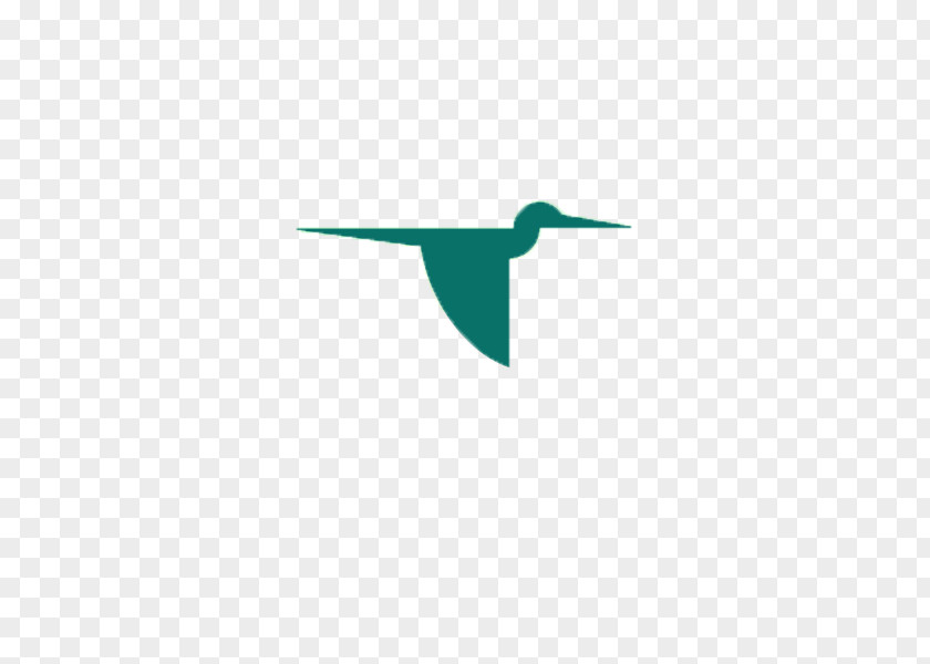 Geometric Bird Duck Goose Swan Logo PNG