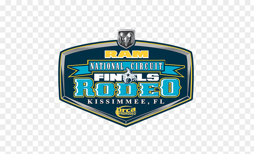 Kissimmee Sports Arena And Rodeo RAM National Circuit Finals Logo Bull Riding PNG