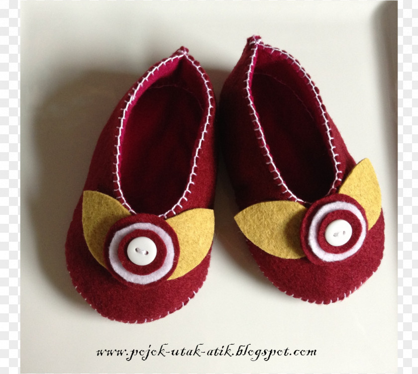 Fitri Slipper Felt Shoe Child Book PNG