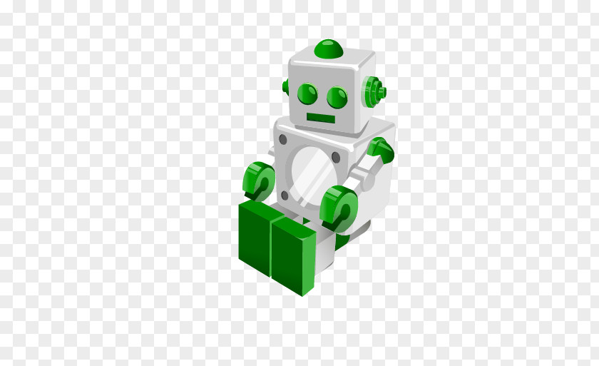 Green Robot PNG