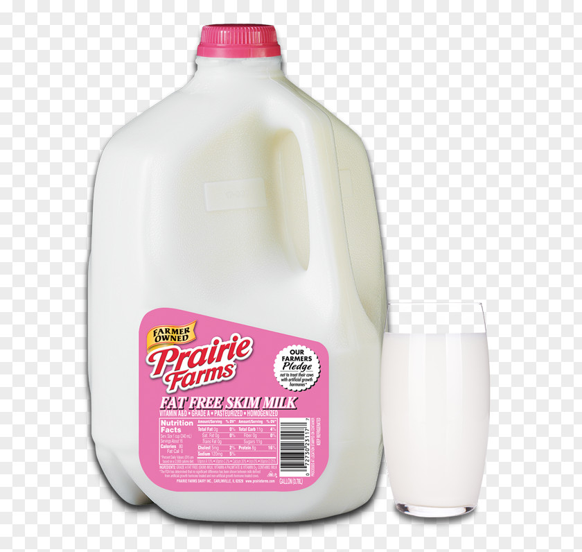 Milk Raw Food Prairie Farms Dairy 1% PNG