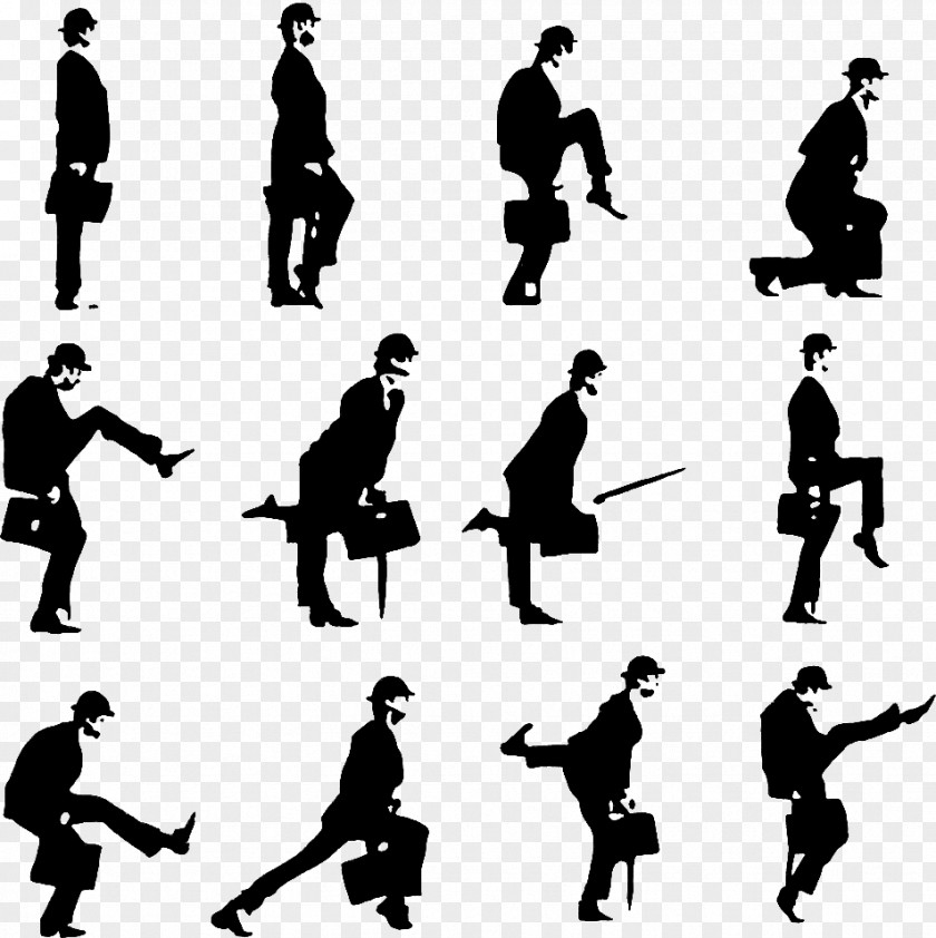 Step Vector The Ministry Of Silly Walks Monty Python Humour Walking Dead Parrot Sketch PNG