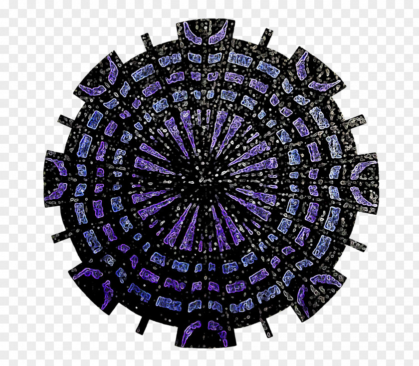 Window Symmetry Circle Pattern PNG
