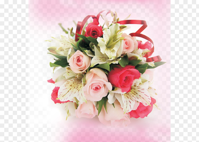 Beautiful Bouquet Flower Rose Floristry Pink Flowers PNG