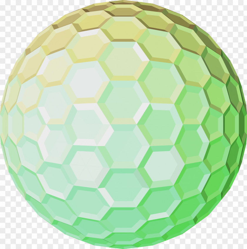 Green 3D Cellular Grids Ball Solid Geometry Three-dimensional Space PNG