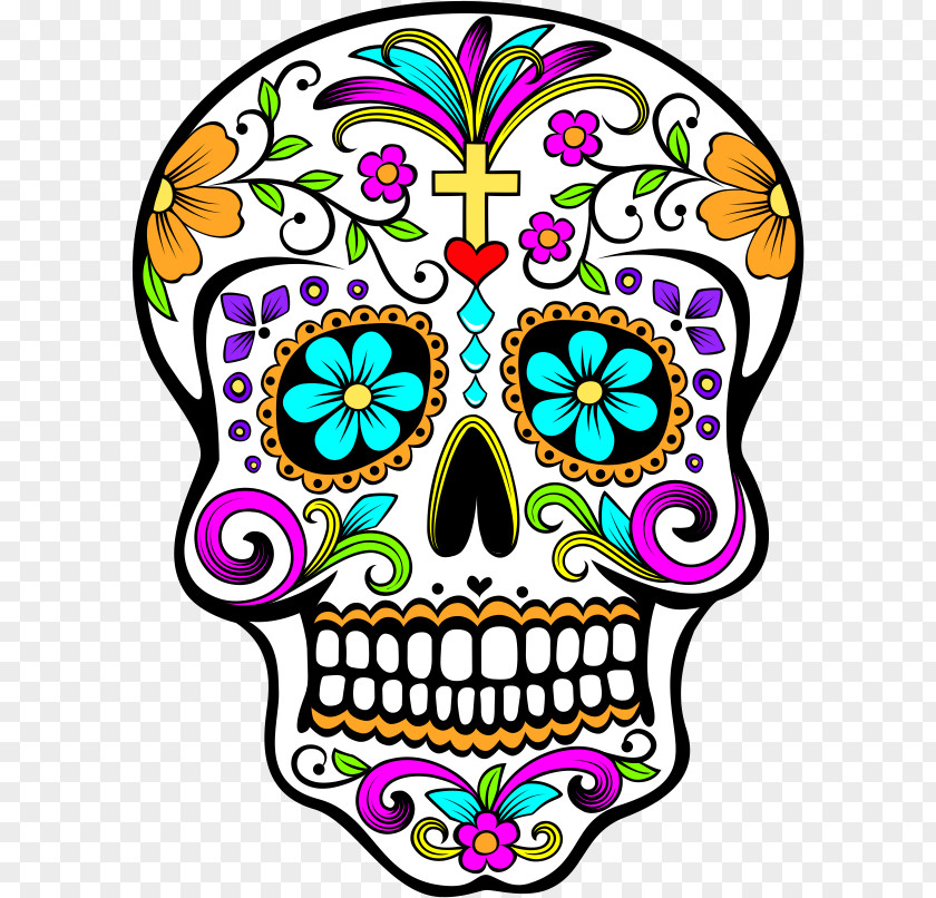 Skull La Calavera Catrina Mexico Day Of The Dead Death PNG