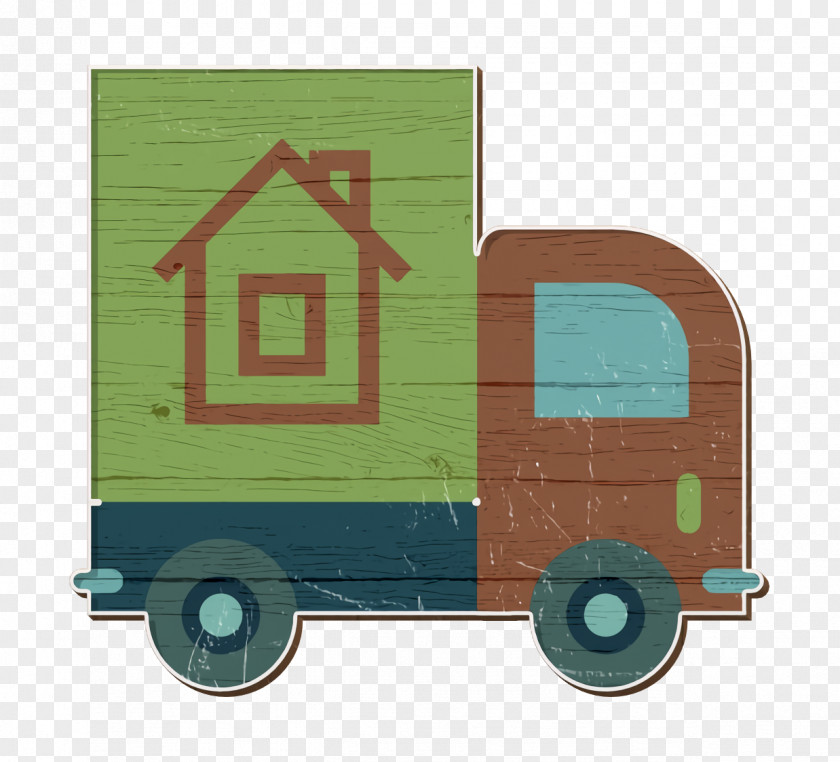 Trucks Icon Moving Real Assets PNG