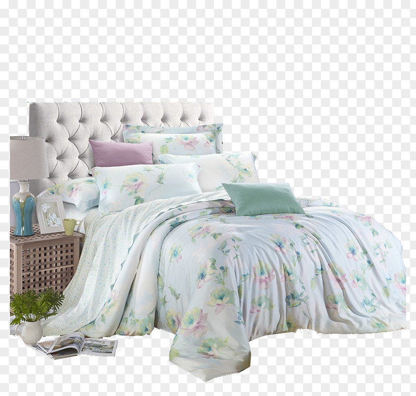 Bed Linings Sheet Bedding Home Textile PNG