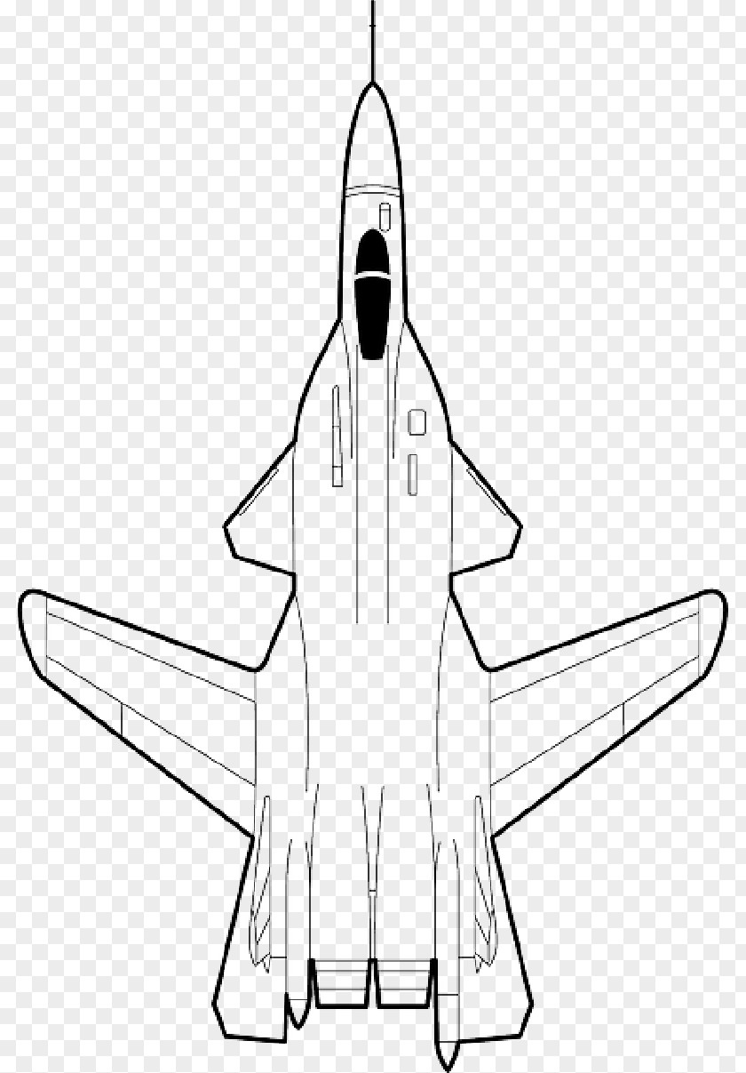 Plane Sketch Airplane Drawing Jet Aircraft Fighter Clip Art PNG