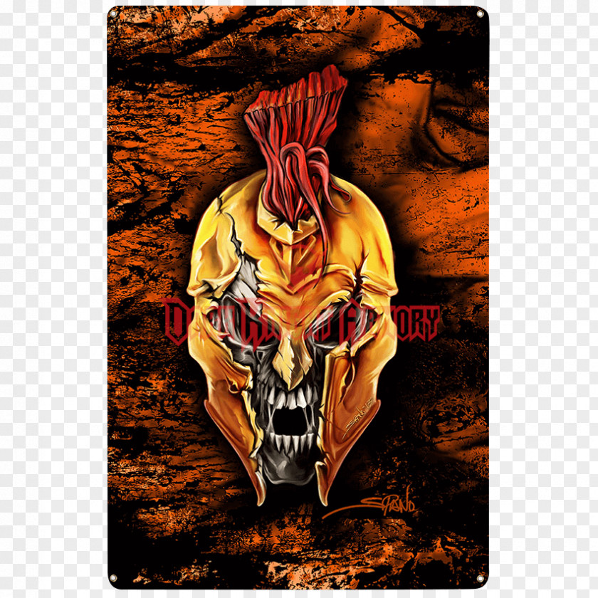 Skull Spartan Army Human Symbolism Warrior PNG