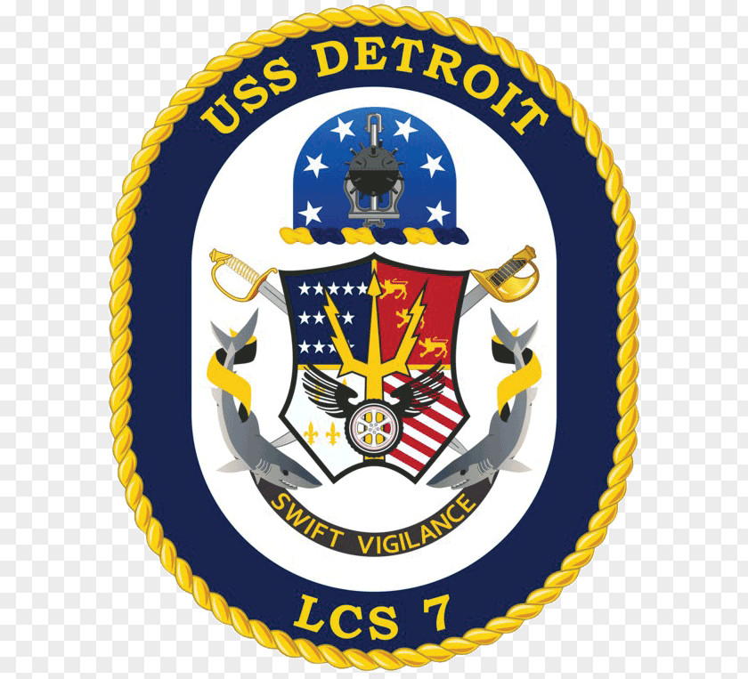 USS Detroit (LCS-7) Freedom-class Littoral Combat Ship United States Navy PNG
