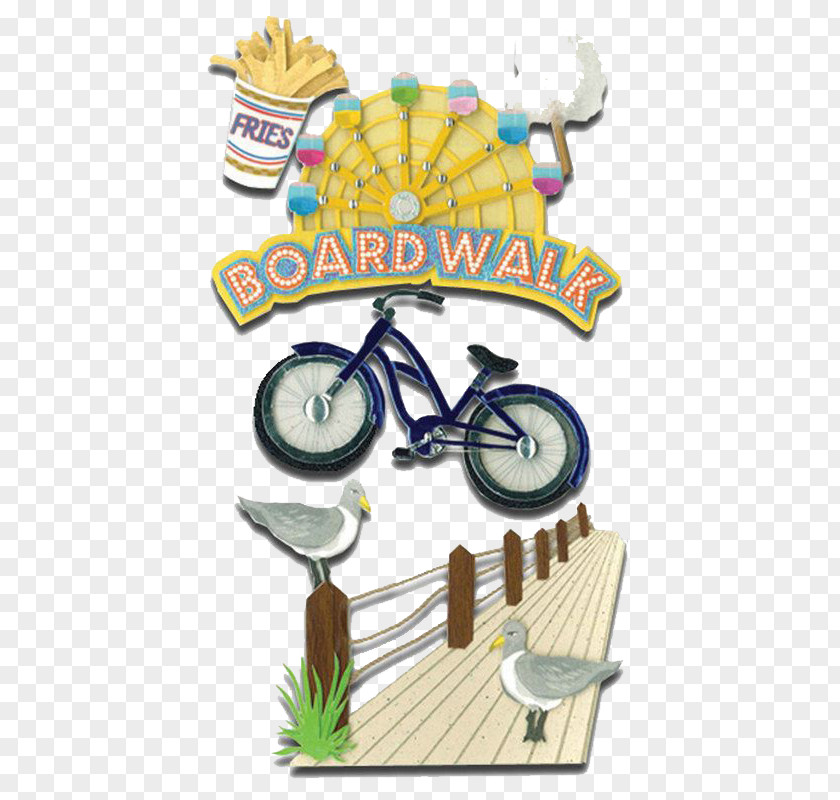Bicycle Paper New York City Scrapbooking Sticker Clip Art PNG