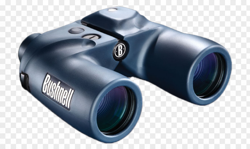 Binoculars Bushnell Corporation Porro Prism Marine 7x50 Magnification PNG