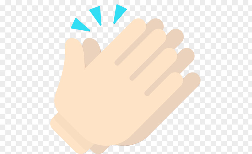 Nail Beige Thumb Glove PNG