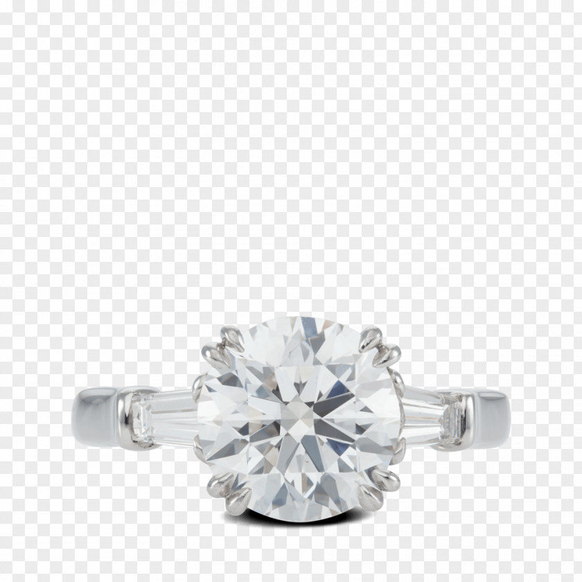 Platinum Ring Engagement Diamond Wedding Steven Kirsch Inc PNG