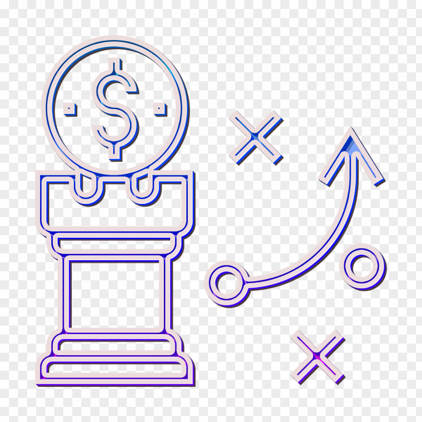 Strategy Icon Business And Finance Financial Technology PNG