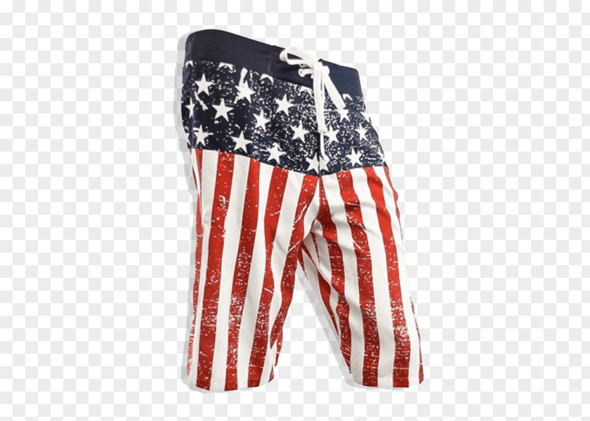 Us Independence Day Flag Of The United States Boardshorts Trunks Swimsuit PNG