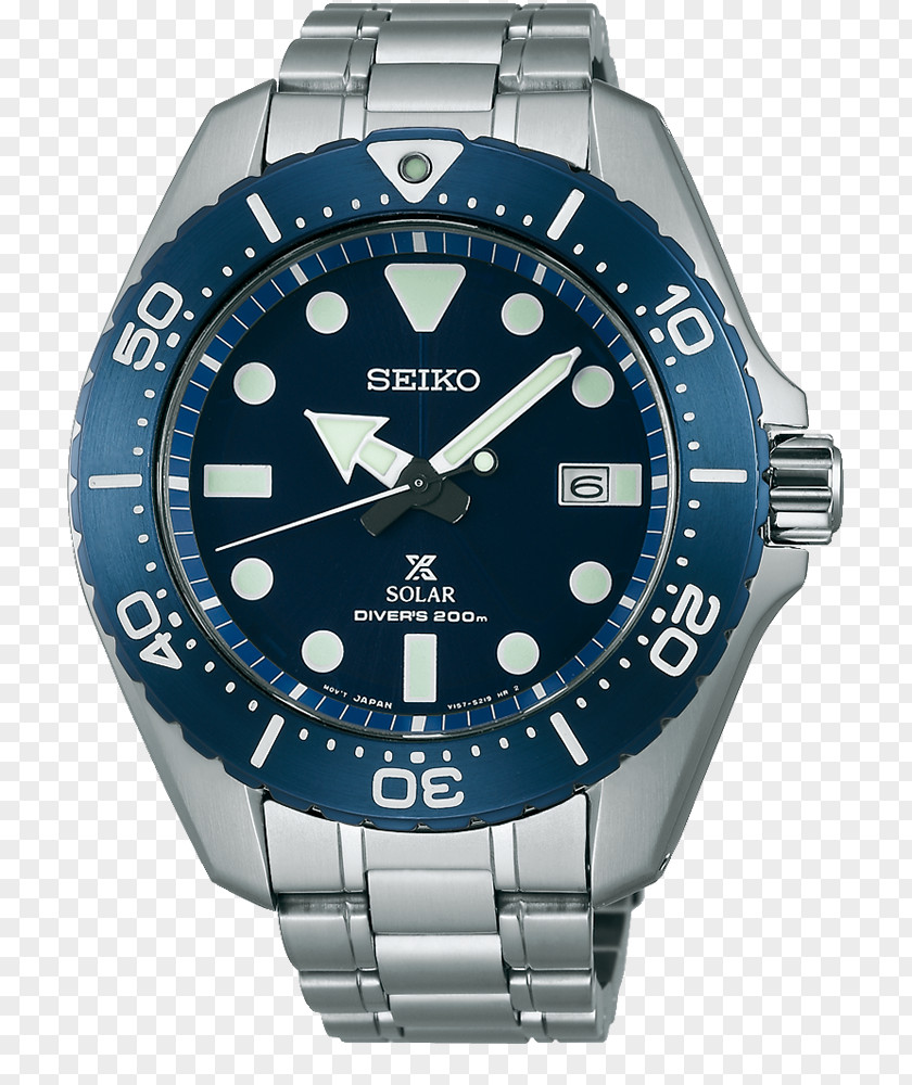 Watch セイコー・プロスペックス Seiko Diving Solar-powered PNG