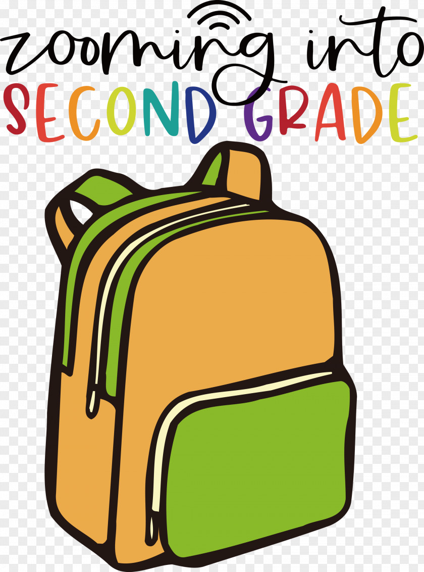 Back To School Second Grade PNG