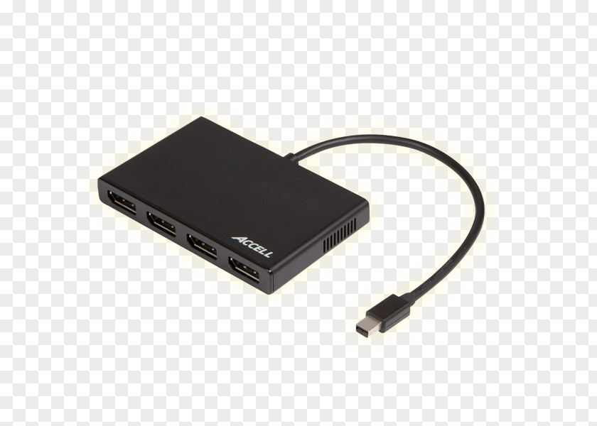 Laptop Mini DisplayPort Ethernet Hub Multi-monitor PNG