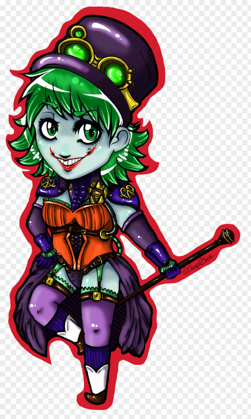 Mad Hatter Joker Supervillain Art Legendary Creature PNG