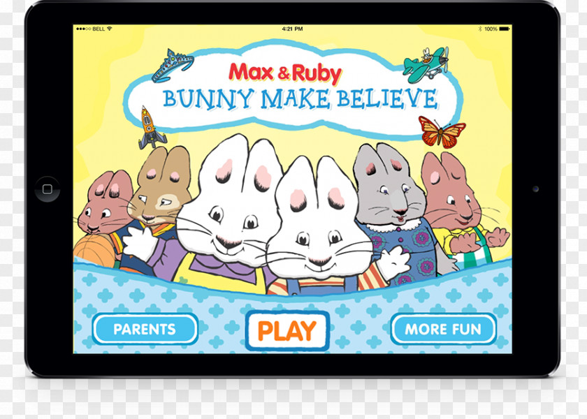 Max & Ruby: Rabbit Racer Android Portable Electronic Game PNG