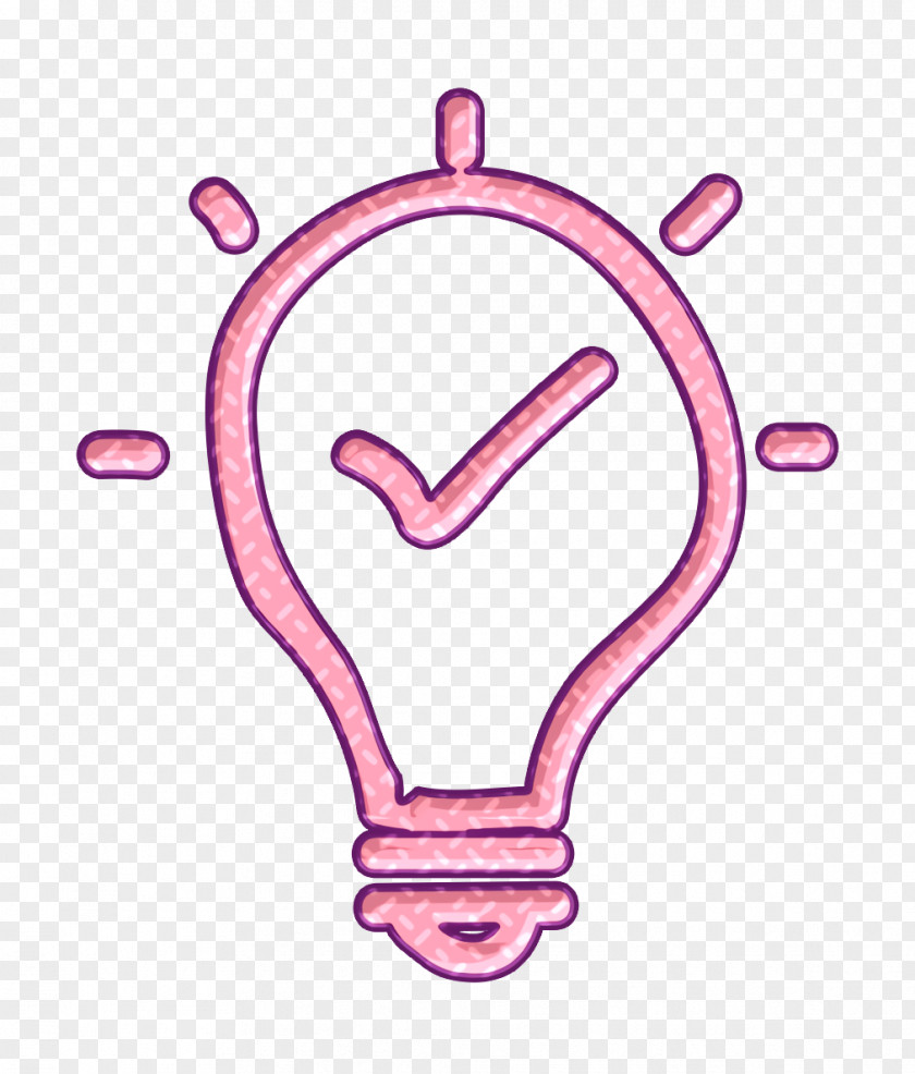 Symbol Thumb Bulb Icon Business Creative PNG