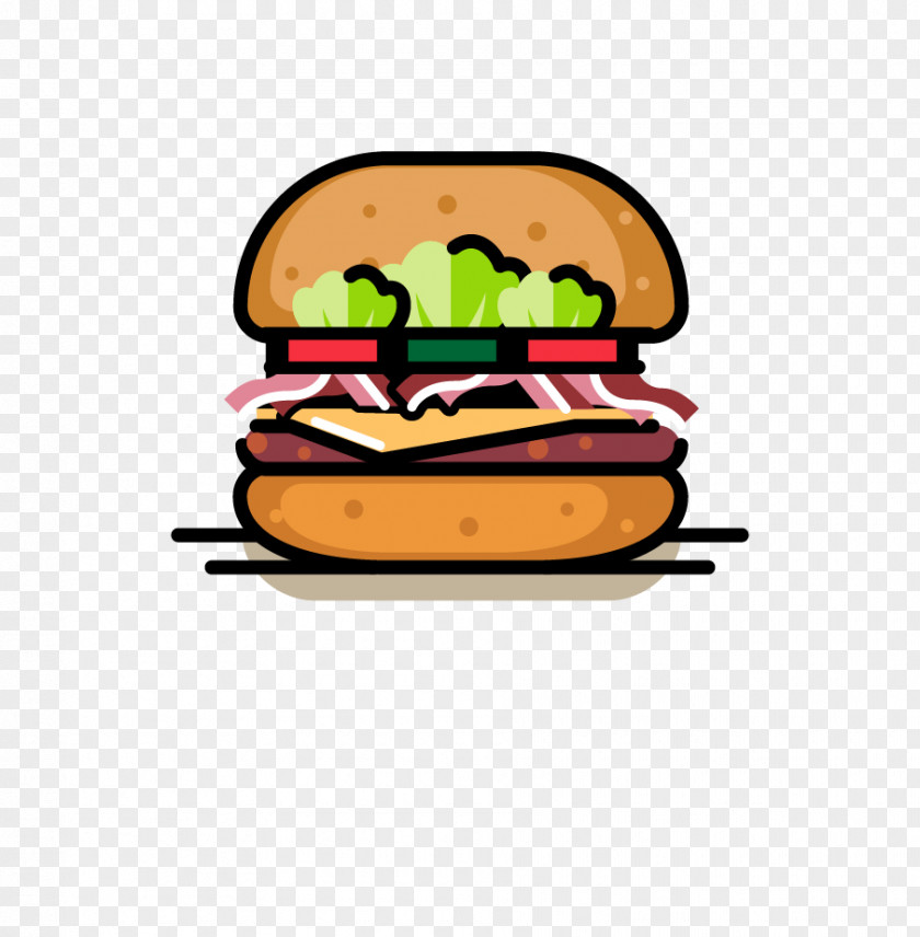 Cheese Hamburger Clip Art Sandwich Cheeseburger Panini PNG