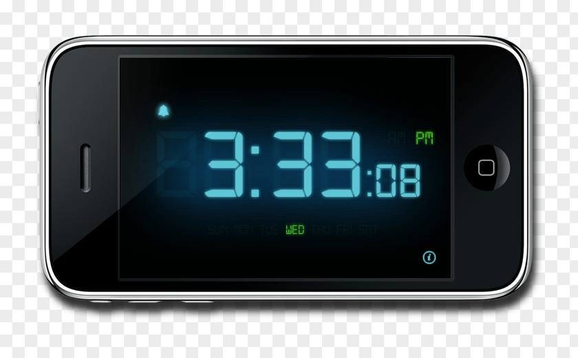 Clock Mobile Phones Alarm Clocks Display Device PNG