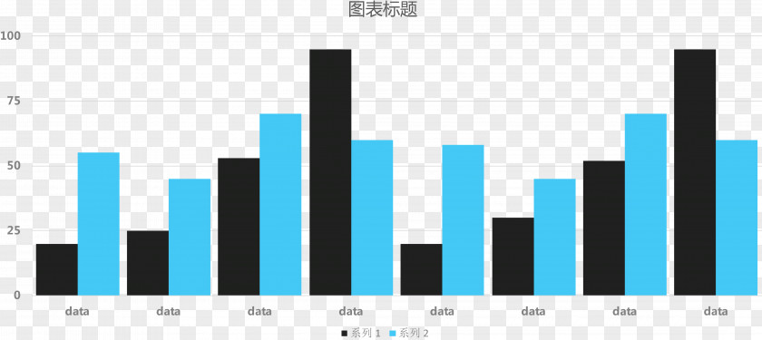 Simple Business Column Chart. Commerce Information PNG