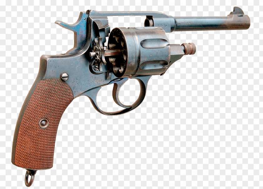 Colt Revolver Trigger Firearm Nagant M1895 Cylinder PNG