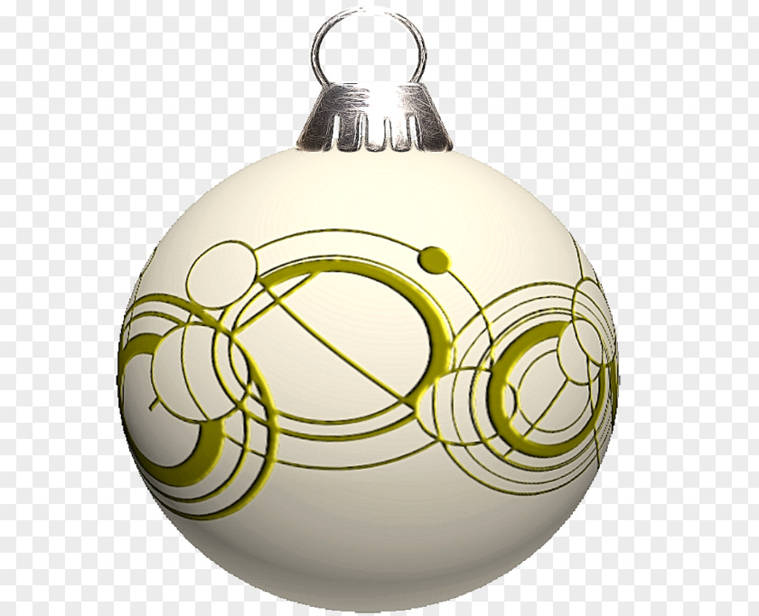 Decorative Ball Christmas Ornament PNG