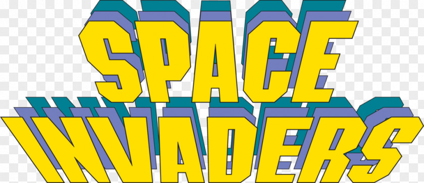 Space Invaders Part II Logo Arcade Game Video Games PNG