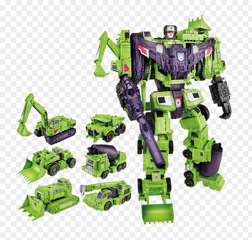 Transformers Devastator Scrapper Optimus Prime Constructicons PNG
