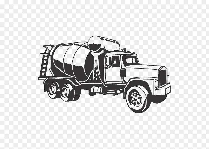 Truck Heavy Machinery Cement Mixers Architectural Engineering Clip Art PNG
