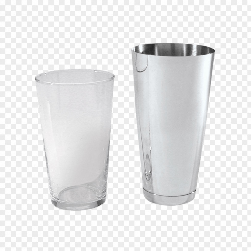 Cocktail Highball Glass Shaker Boston Pint PNG