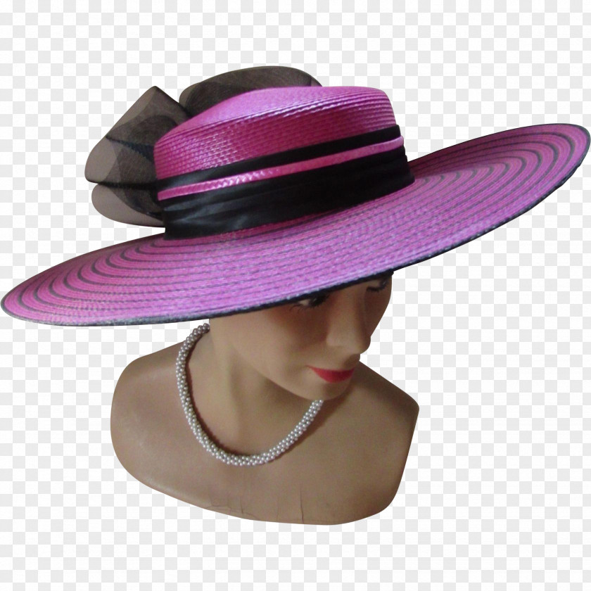 Hat Bowler Sun Fashion Fascinator PNG