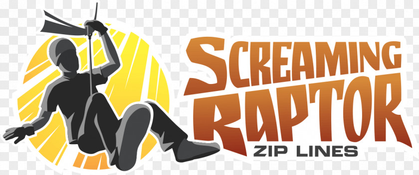 Zip-line Canopy Tour Adventure Park Logo Screaming Raptor Zip Lines PNG