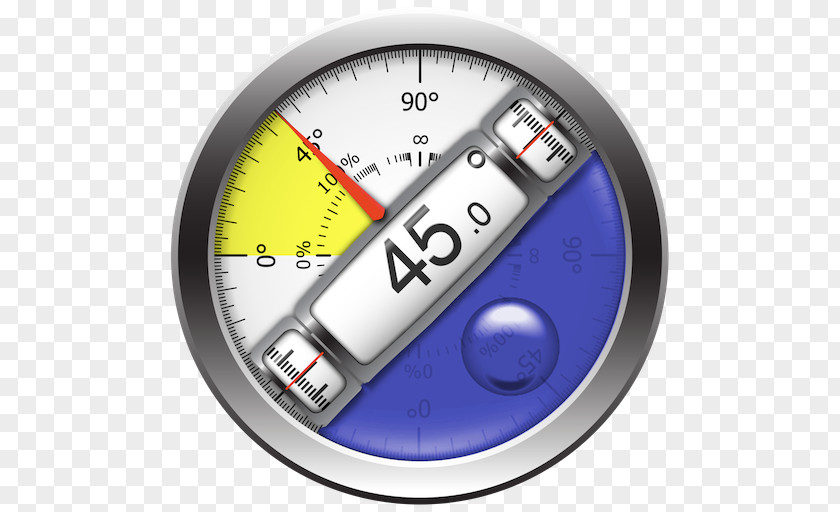 Android Bubble Levels Inclinometer Tool PNG