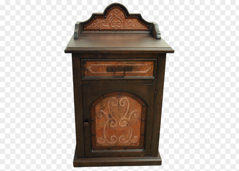 Antique Chiffonier Drawer Carving PNG