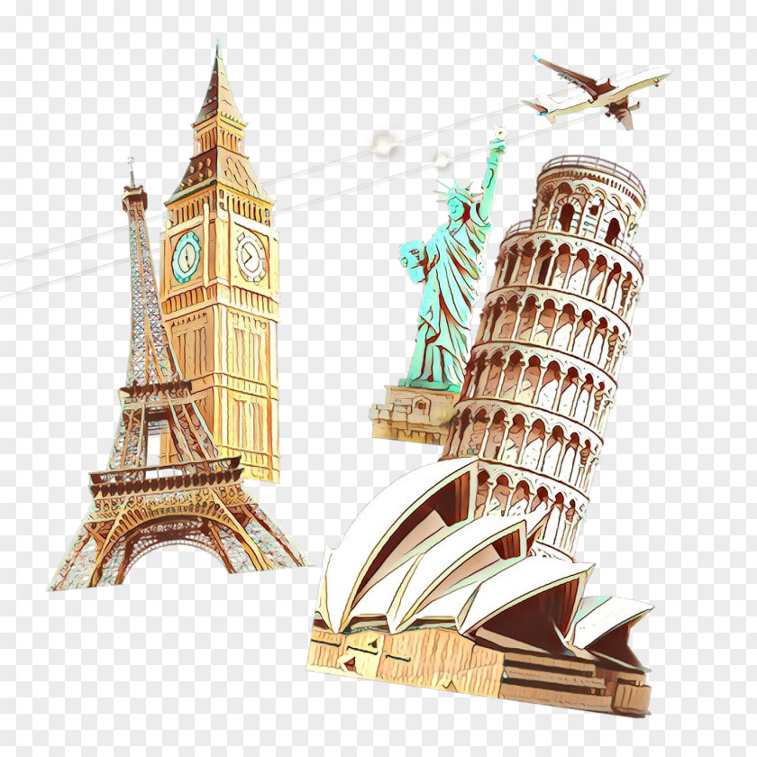 Architecture Tower Clock Vehicle PNG
